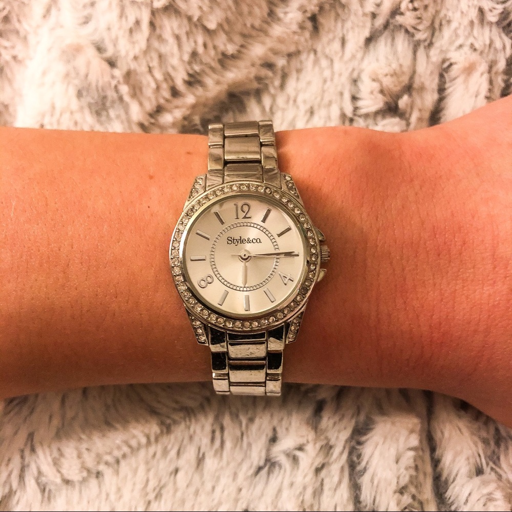Silver Halo Watch